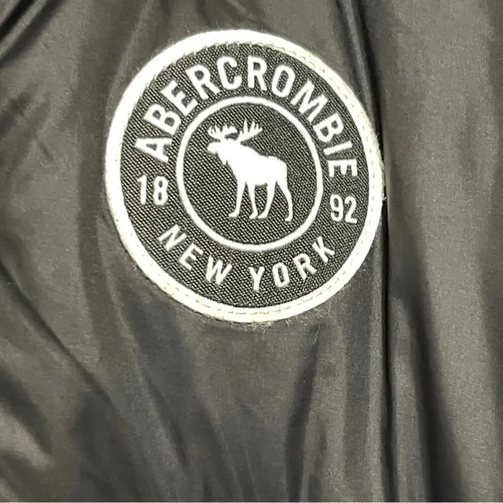 Abercrombie & Fitch Kids Sherpa Puffer Jacket Black Size 13/14